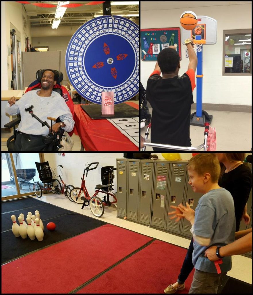 The Giving Back Group hosted a pay-to-play carnival to raise money for Harvest for Hunger